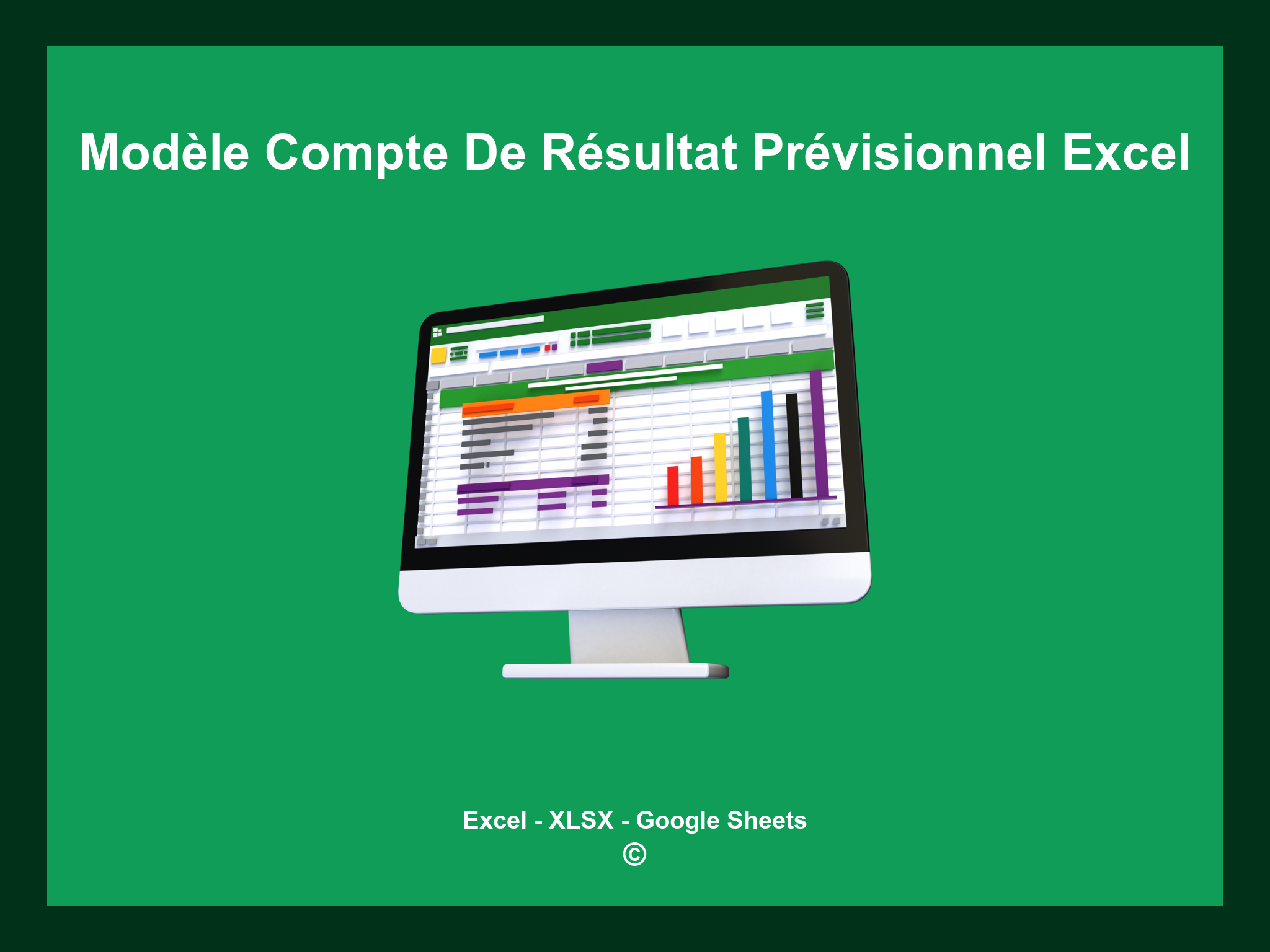 Modèle Compte De Résultat Prévisionnel Excel